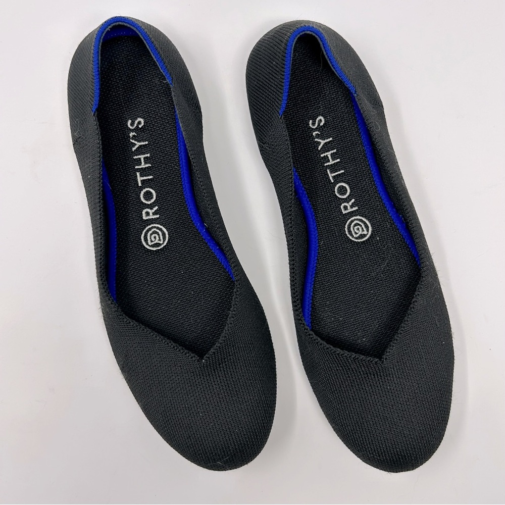 Rothy’s The Flat in Black Size 9